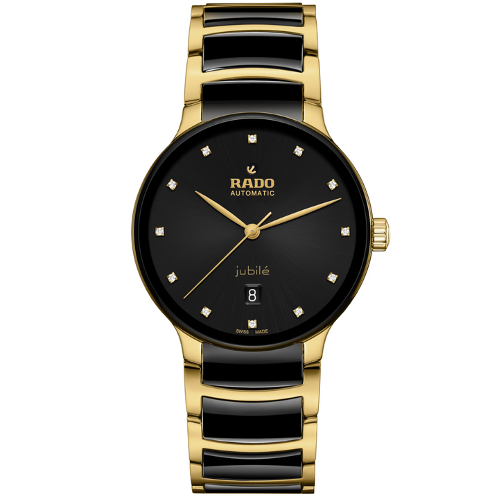 Centrix Automatic Diamonds SS/PVD 39MM Watch