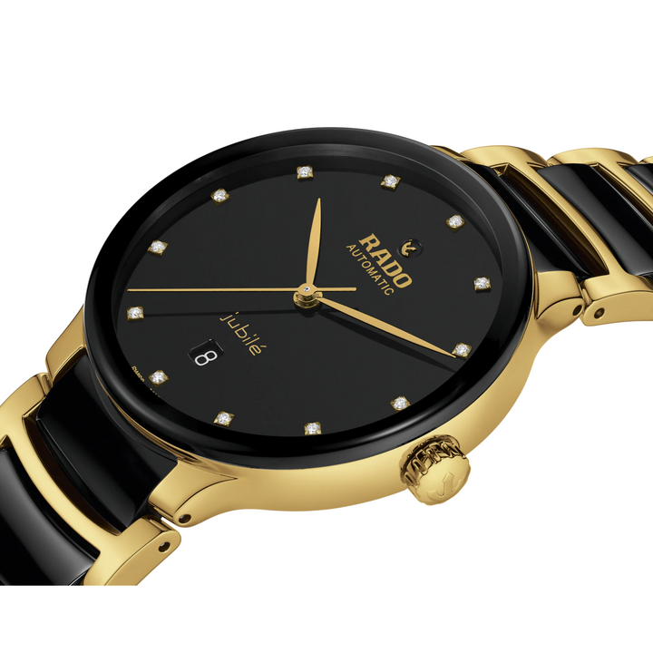 Centrix Automatic Diamonds SS/PVD 39MM Watch