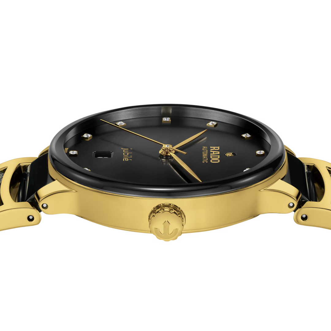 Centrix Automatic Diamonds SS/PVD 39MM Watch