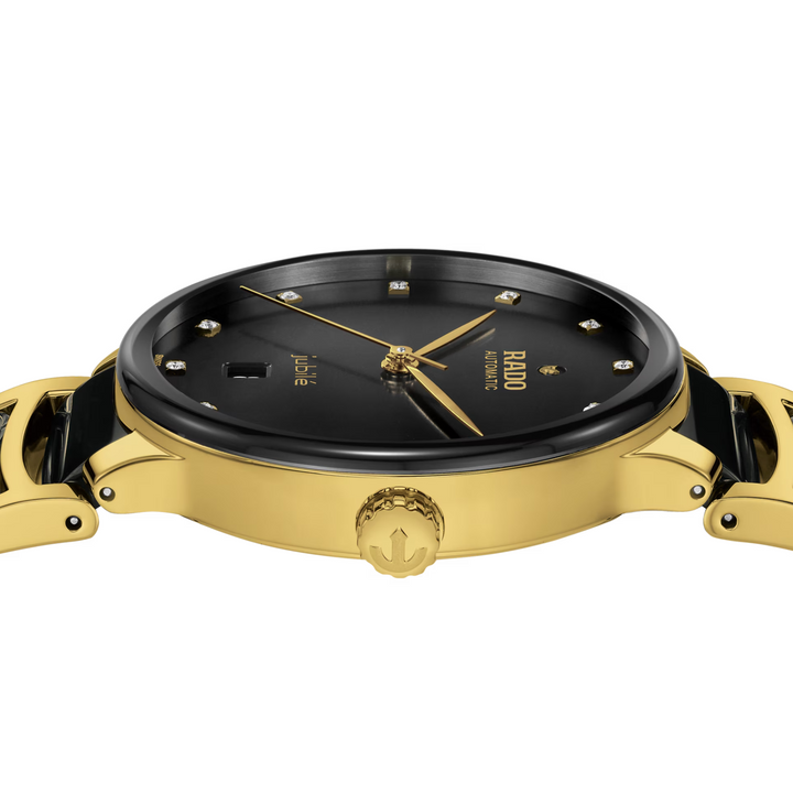 Centrix Automatic Diamonds SS/PVD 39MM Watch