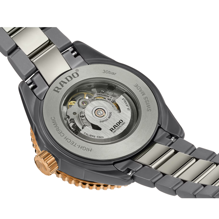 Captain Cook High-Tech Ceramic Skeleton 43MM Watch