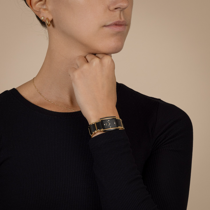 Integral Diamonds Black Ceramic SM 22MM Watch