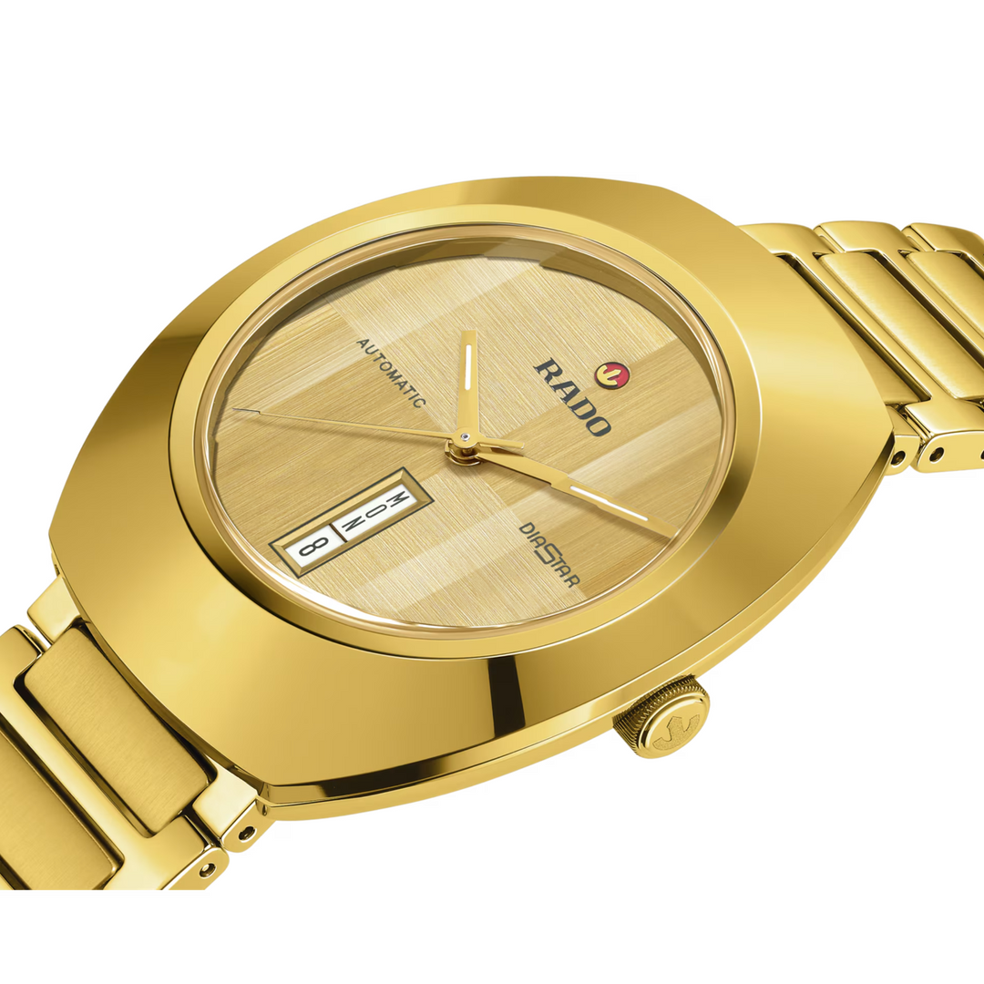 DiaStar Original SS Yellow, Champagne Dial 38MM Watch