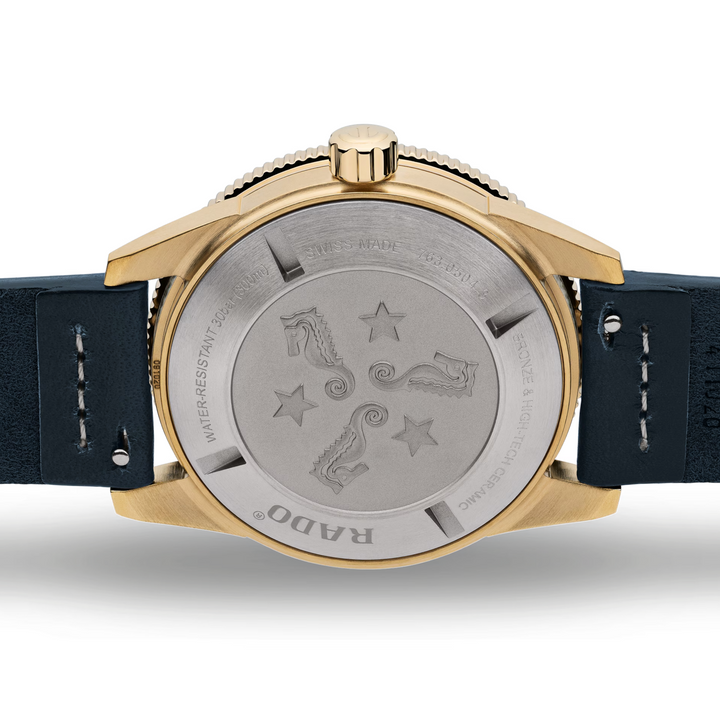 Captain Cook Bronze/Blue 42MM Watch
