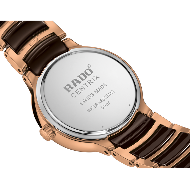 Centrix Brown/Rose Gold PVD with Diamond 30MM Watch
