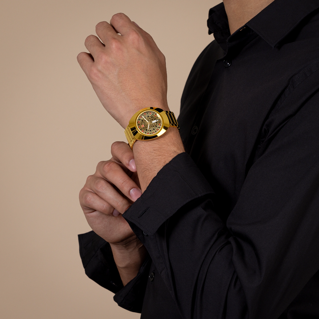 DiaStar Original Black Harmonic Pattern 38MM Watch