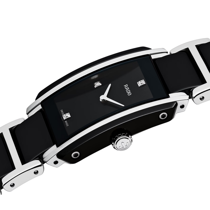 New Integral Diamonds Black Ceramic 22MM Watch