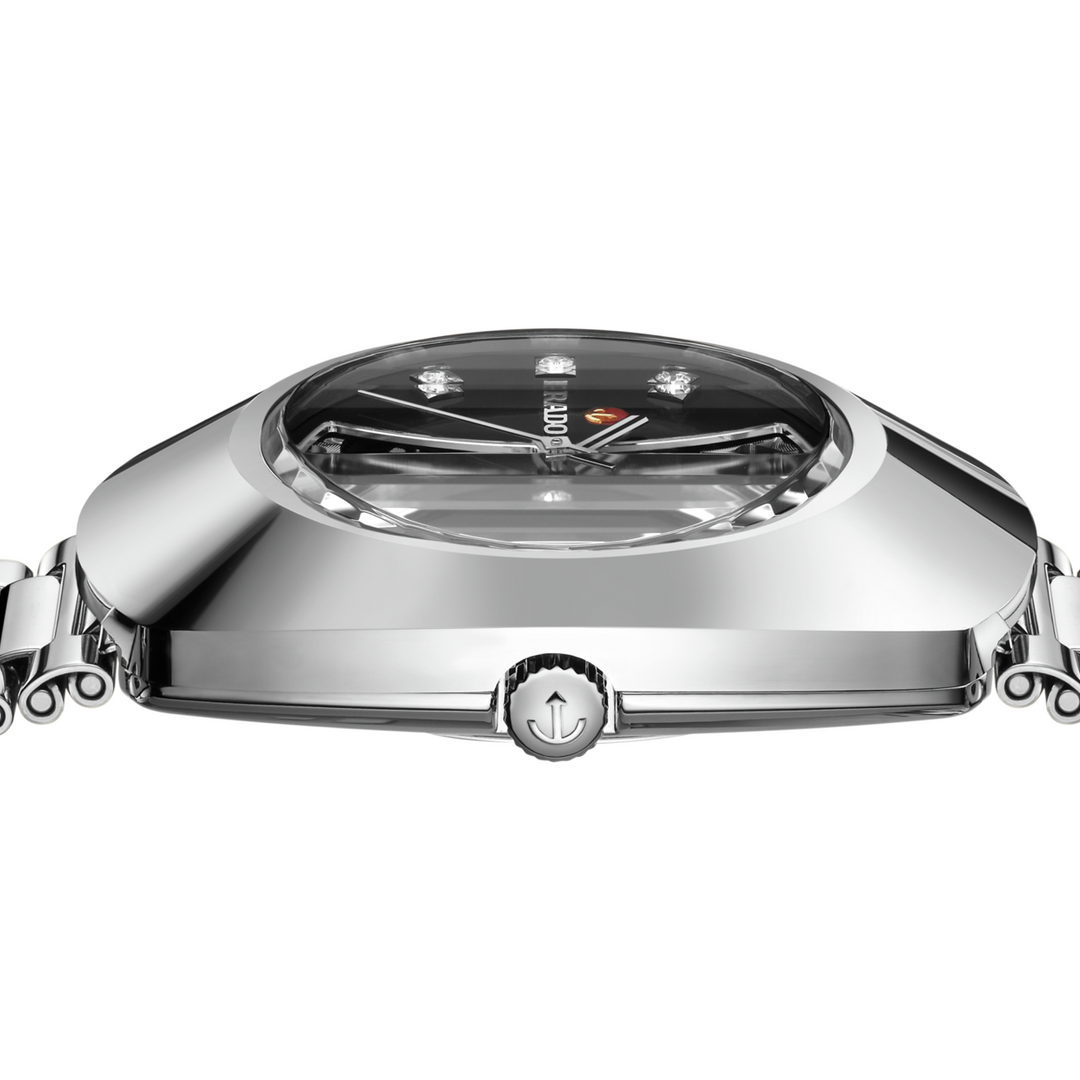DiaStar Stainless Steel Open Heart 38MM Watch