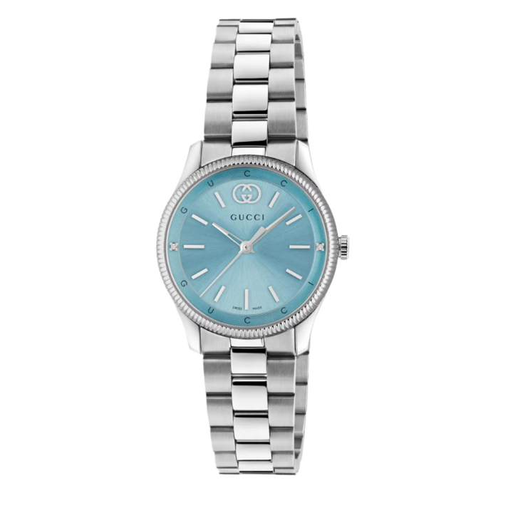 G-Timeless Slim Blue Index Dial 29MM Watch