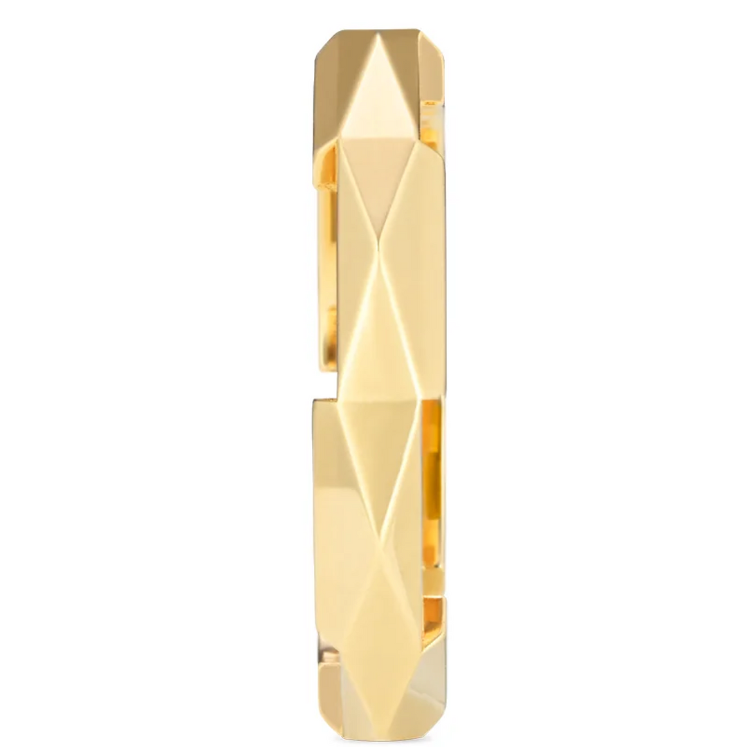 Link To Love Mirror Finish Yellow Gold 4MM Ring