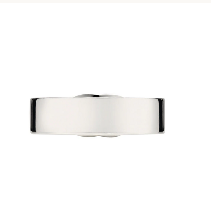 Interlocking G Silver Ring