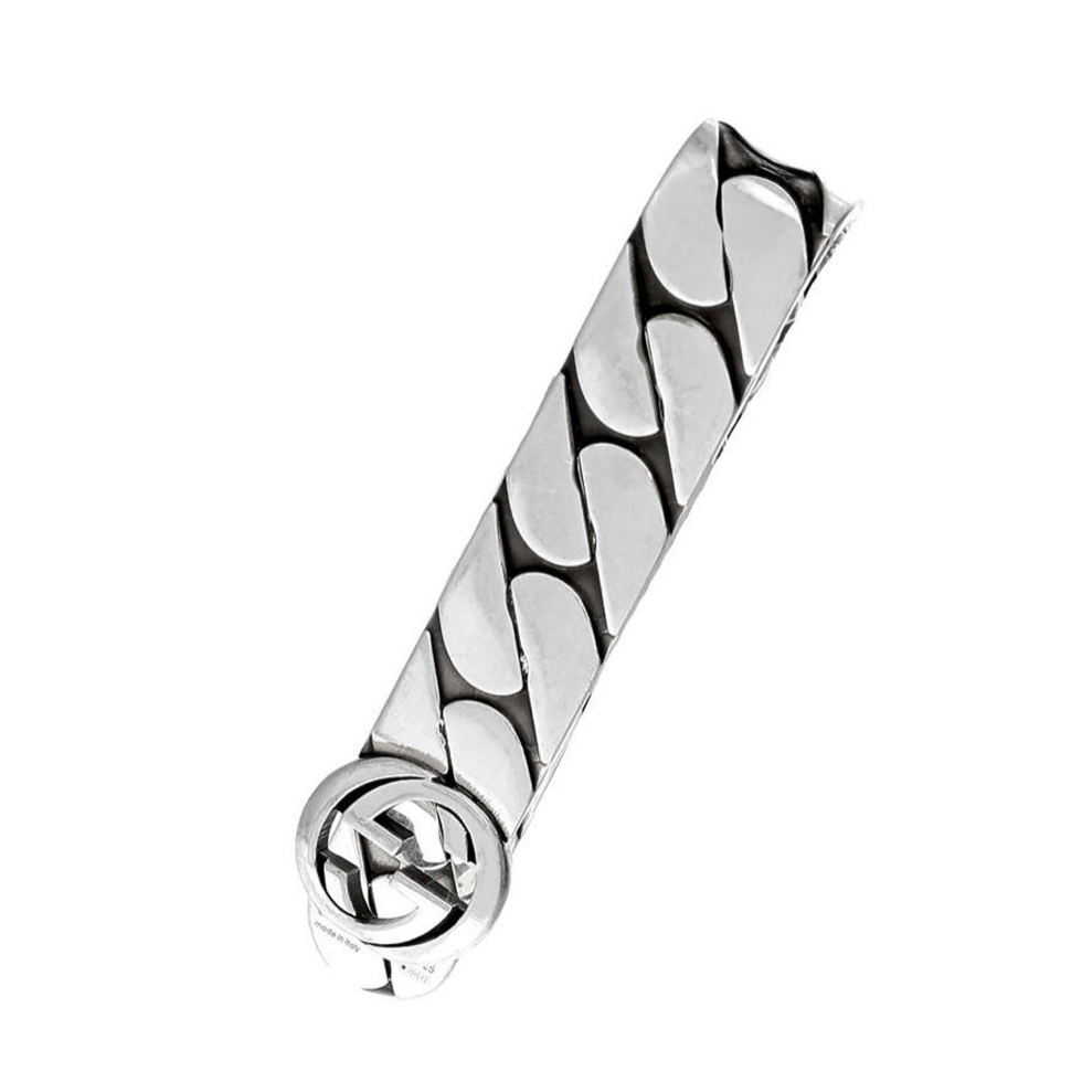Interlocking G Silver Money Clip
