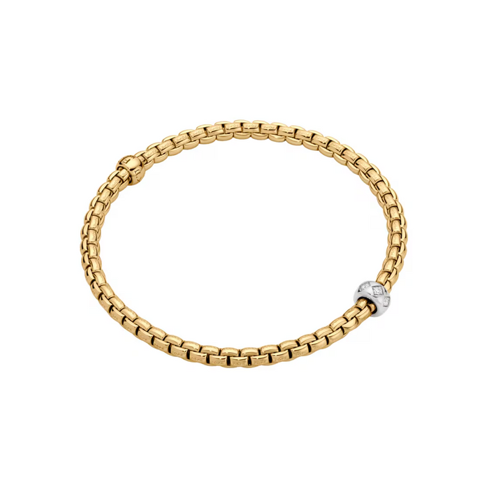 Eka 18K Yellow Gold Diamond Bracelet