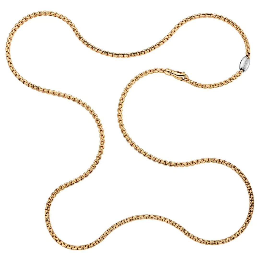 Eka Yellow Gold Necklace