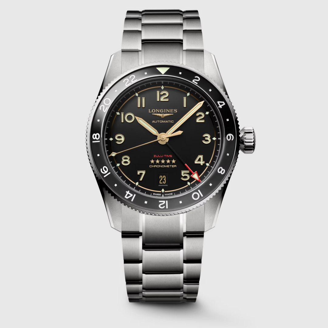 Spirit Zulu Time Titanuim Black 39MM Watch