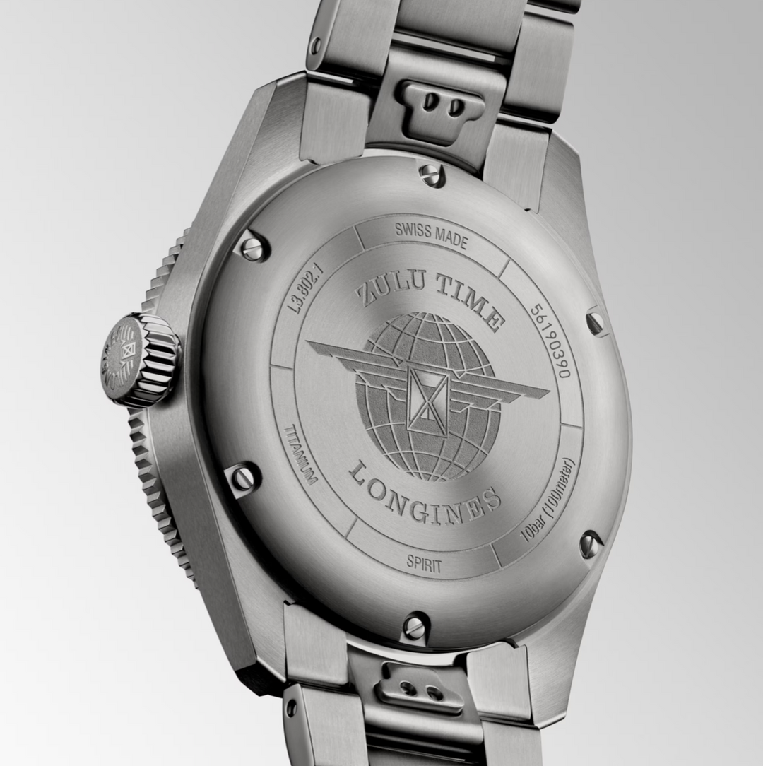 Spirit Zulu Time Titanuim Black 39MM Watch