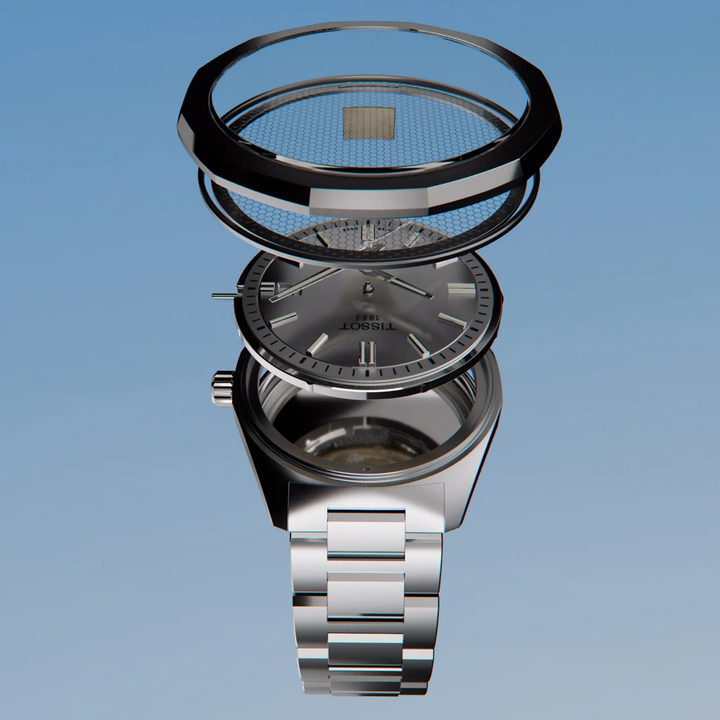 PRC100 Solar Steel 39MM Watch