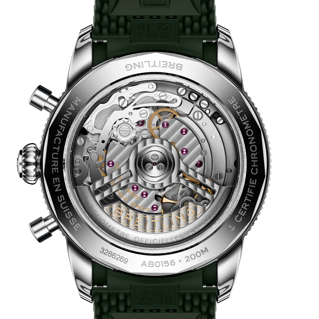 Superocean Heritage B01 Chronograph Green Dial and Strap 42MM Watch