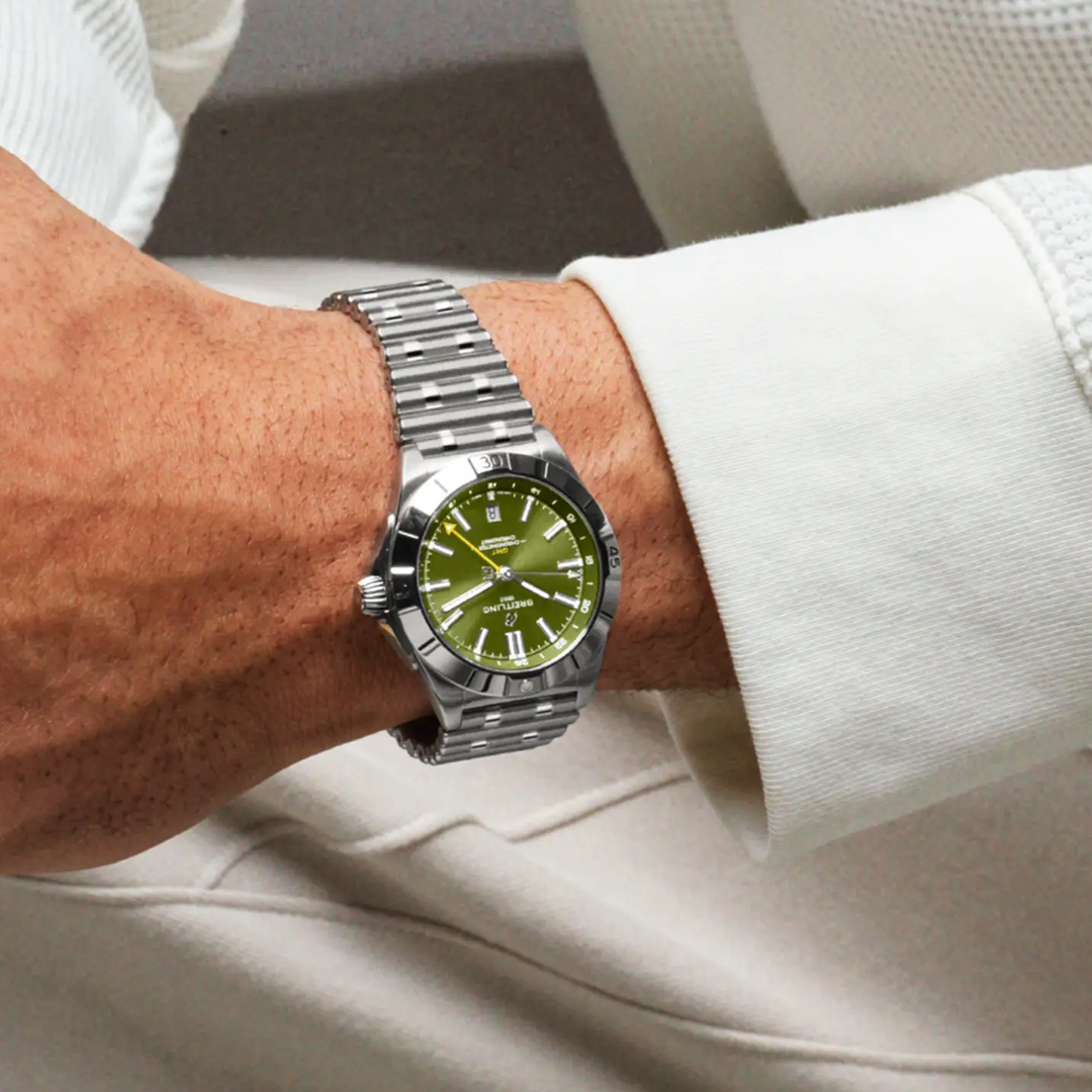 Chronomat GMT Giannis Antetokounmpo Green Dial 40MM Watch