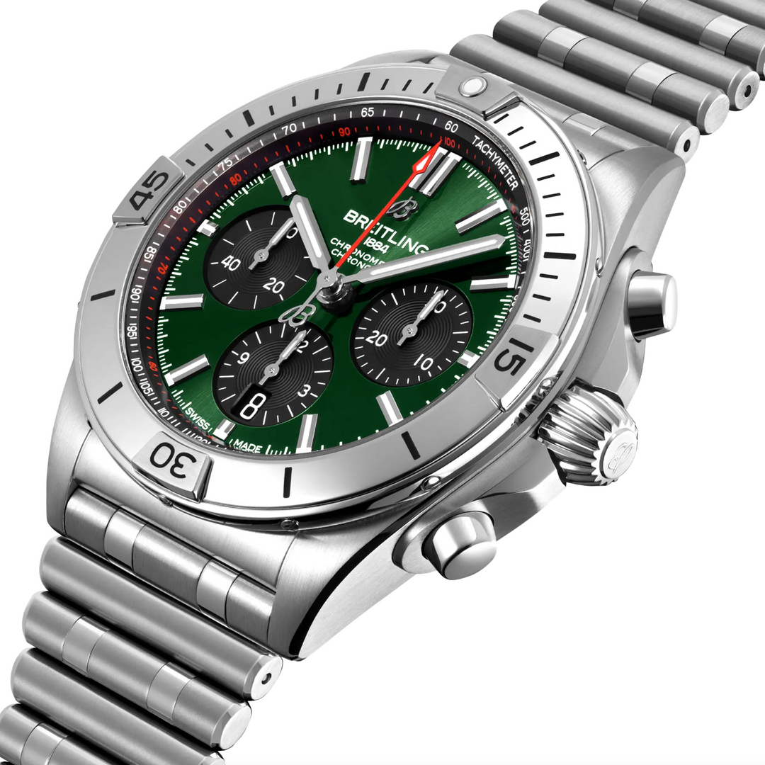 Chronomat B01 Chronograph Green Dial 42MM Watch