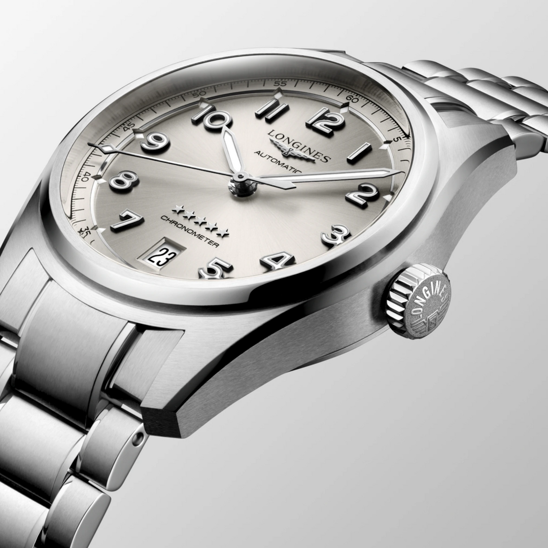 Spirit Silver Dial 37MM Watch