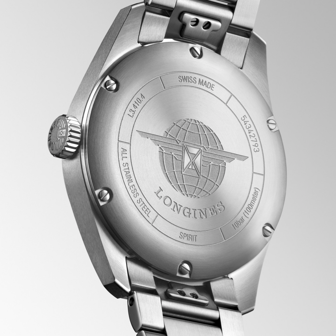 Spirit Silver Dial 37MM Watch