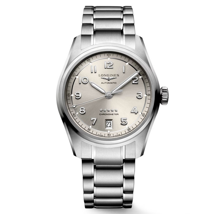 Spirit Silver Dial 37MM Watch