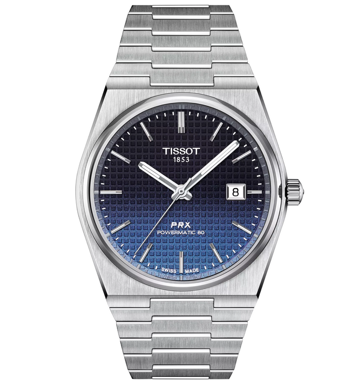 PRX Powermatic 80 Blue Chameleon 40MM Watch