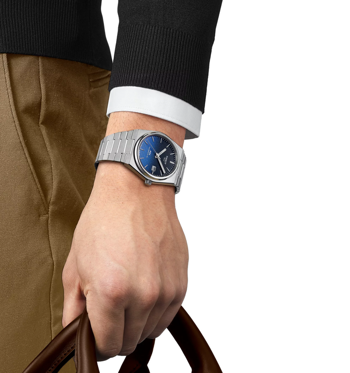PRX Powermatic 80 Blue Chameleon 40MM Watch
