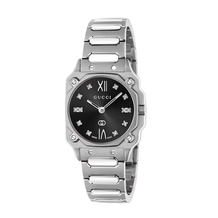 G-Flat Black Diamond Dial 24MM Watch