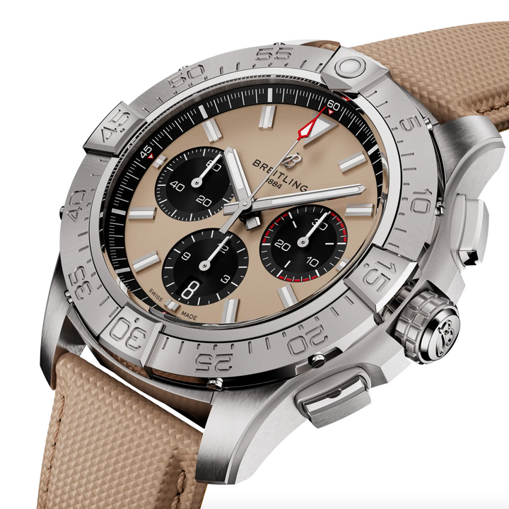 Avenger B01 Chronograph Beige 44MM Watch
