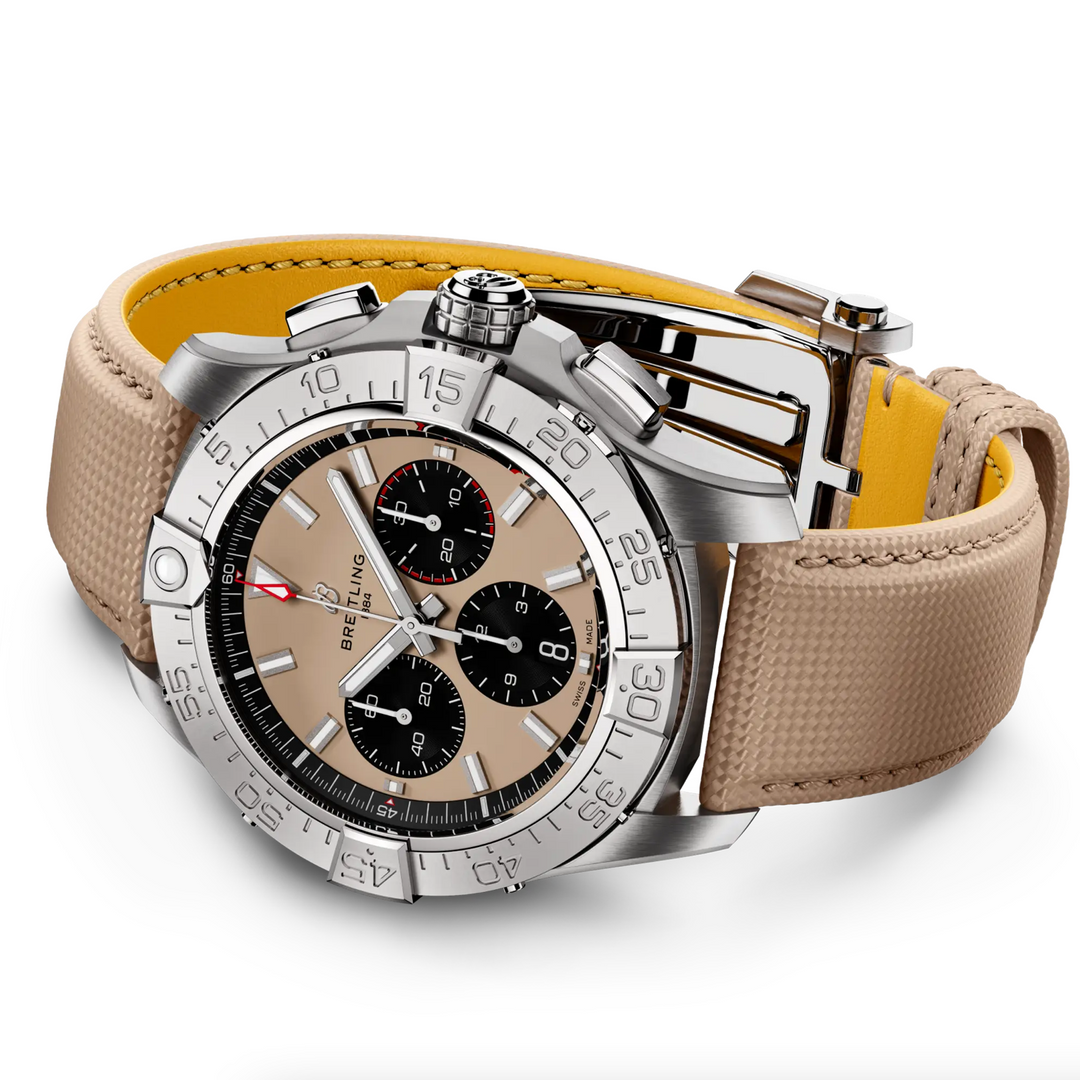 Avenger B01 Chronograph Beige 44MM Watch