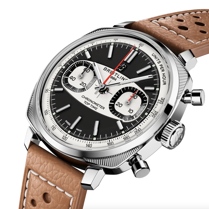 Top Time B01 Racing Black Chronograph 38MM Watch