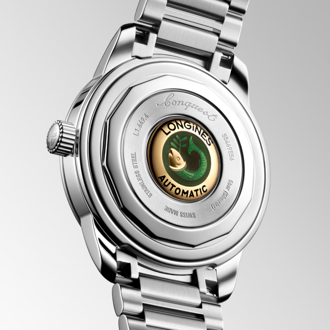 Conquest Heritage Blue Dial 38MM Watch