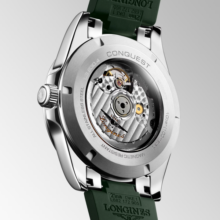 Conquest Green Dial and Strap 41MM Watch