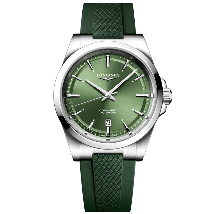 Conquest Green Dial and Strap 41MM Watch