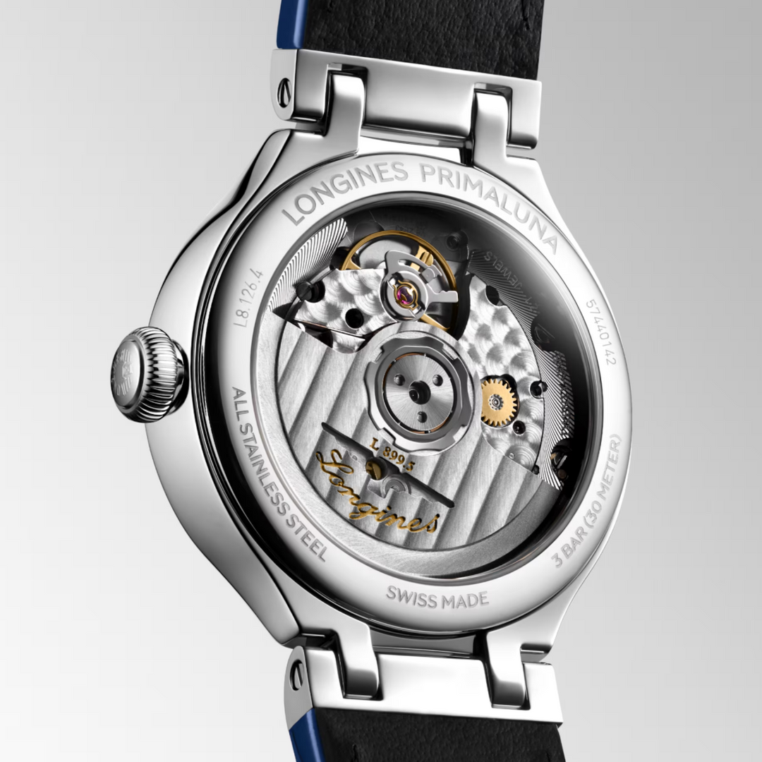 Primaluna II Moonphase Stainless Steel 34MM Watch