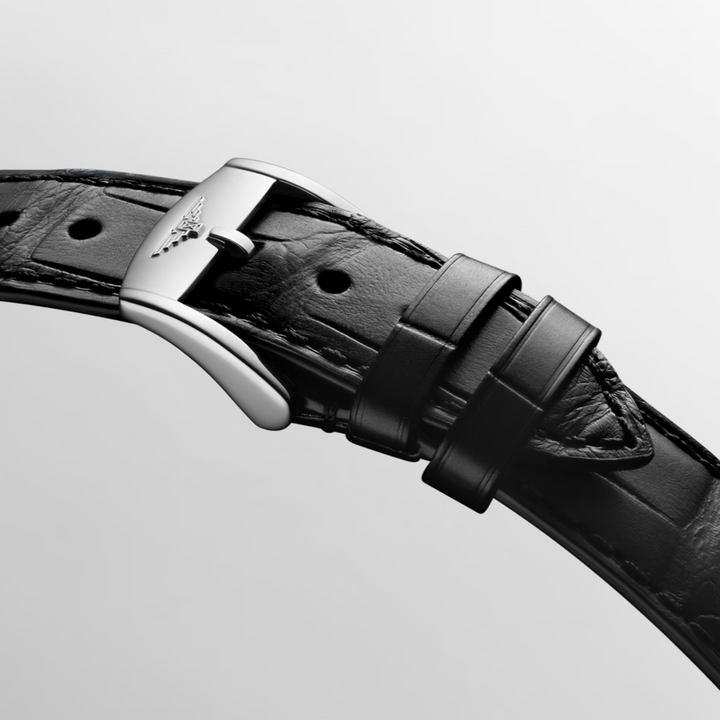 Ultra Chron Classic Black Strap 37MM Watch