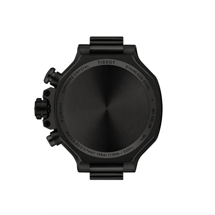 T-Race Moto Black Dial and Strap 38MM Watch