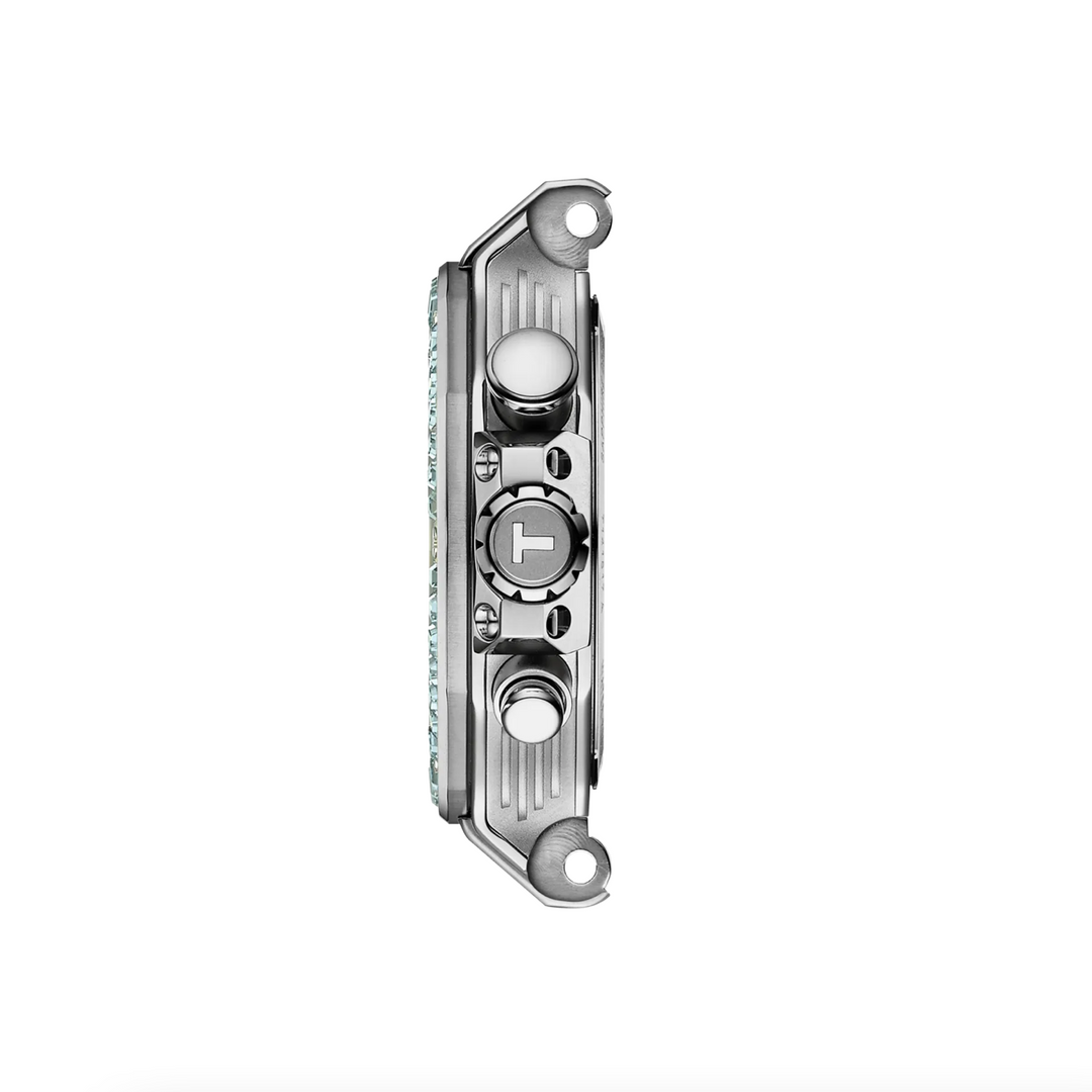 Mother of Pearl Dial with Baguette Bezel 38MM Watch