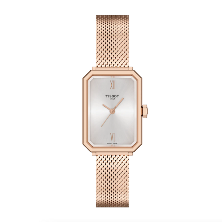 SRV Rose PVD Gold Mesh Bracelet 30MM Watch