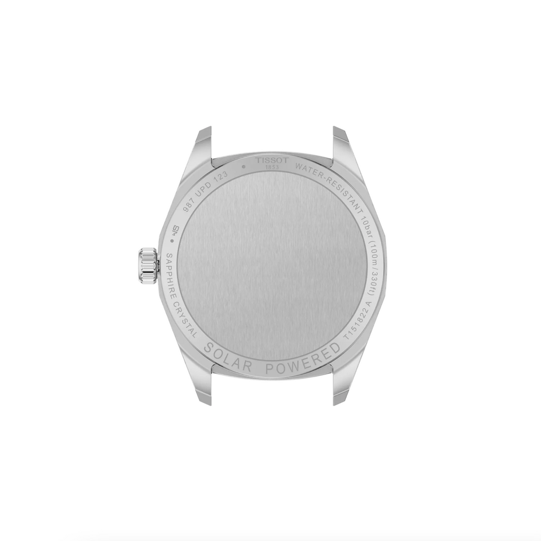 PRC 100 Solar Stainless Steel and Rose Gold PVD 34MM Watch