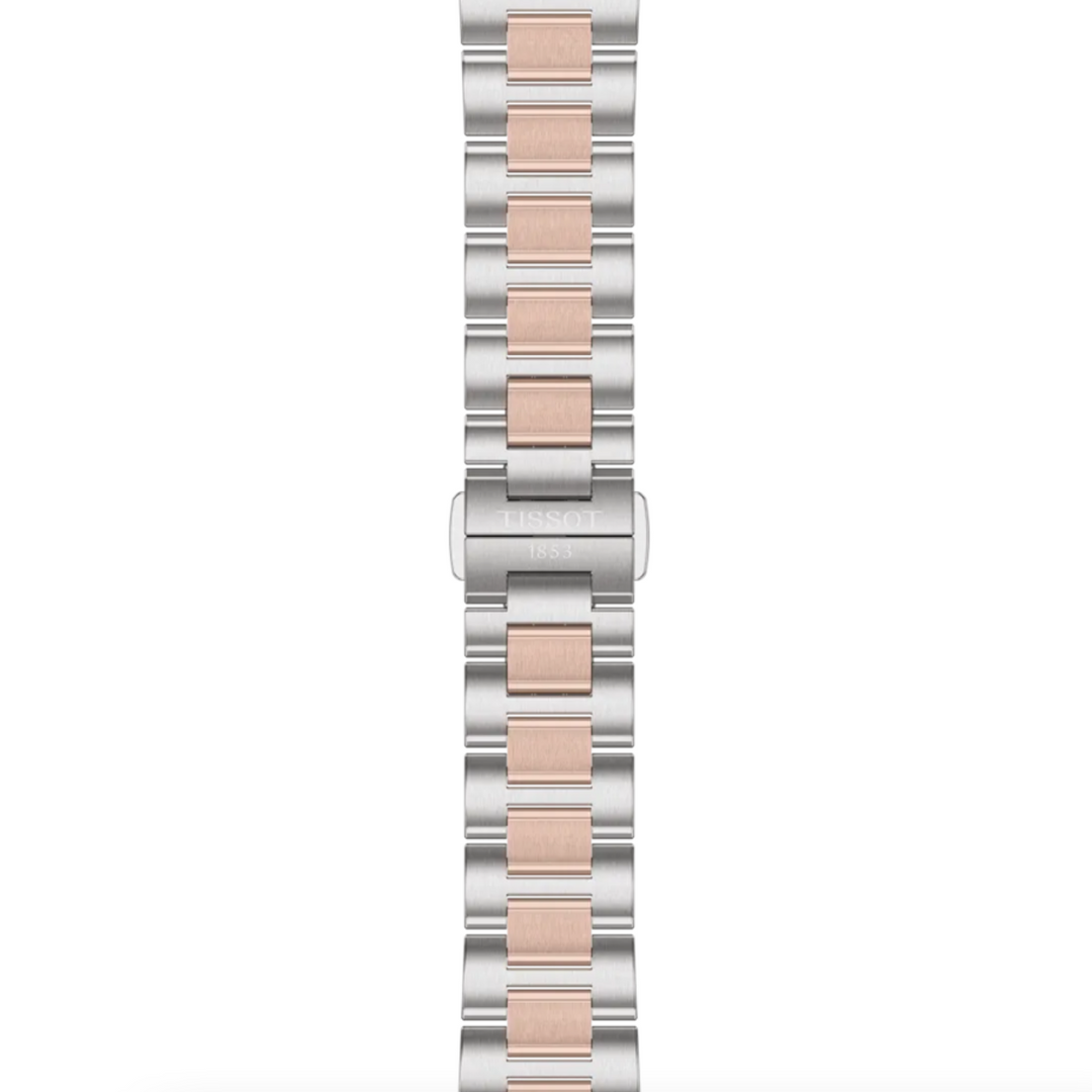 PRC 100 Solar Stainless Steel and Rose Gold PVD 34MM Watch