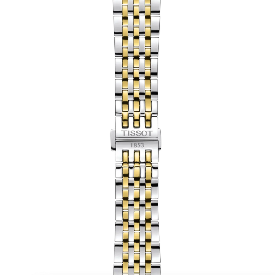 Le Locle Stainless Steel and Yellow PVD with Green Dial 39MM Watch