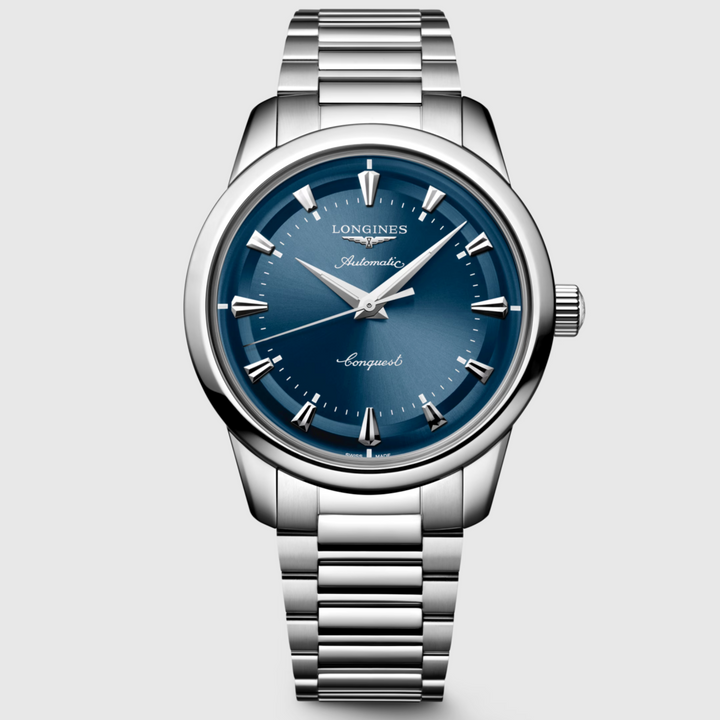 Conquest Heritage Blue Dial 38MM Watch