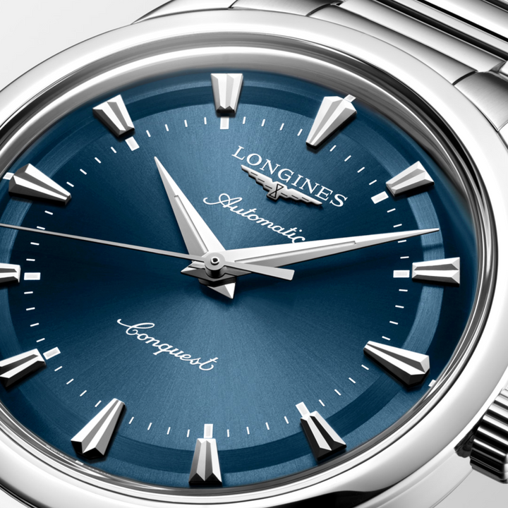 Conquest Heritage Blue Dial 38MM Watch