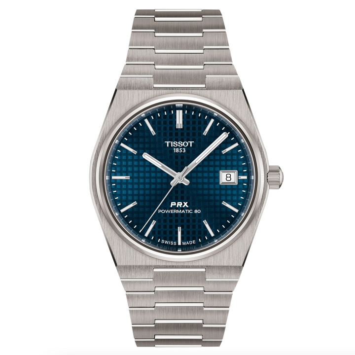 PRX Titanium Powermatic 80 Blue Dial 38MM Watch