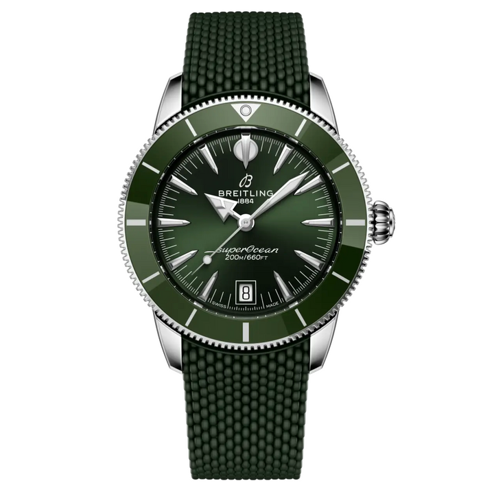 Superocean Heritage B31 Green Dial and Strap 40MM Watch