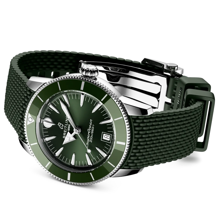 Superocean Heritage B31 Green Dial and Strap 40MM Watch