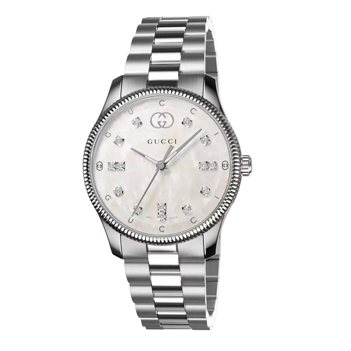G-Timeless Mother of Pearl Dial 29MM Watch